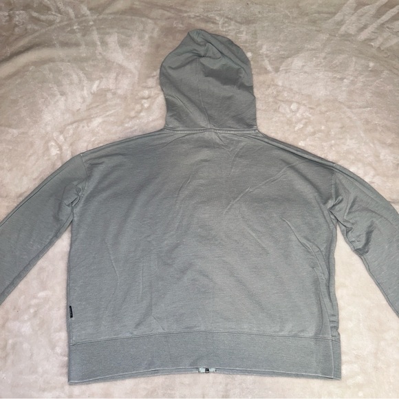 RVCA Sage Green Full Zip Up Hoodie Sweatshirt Size Small - Picture 10 of 16